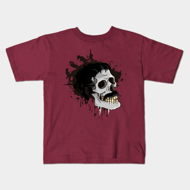 Legend Skull Kids T-Shirt by Son Dela Cruz